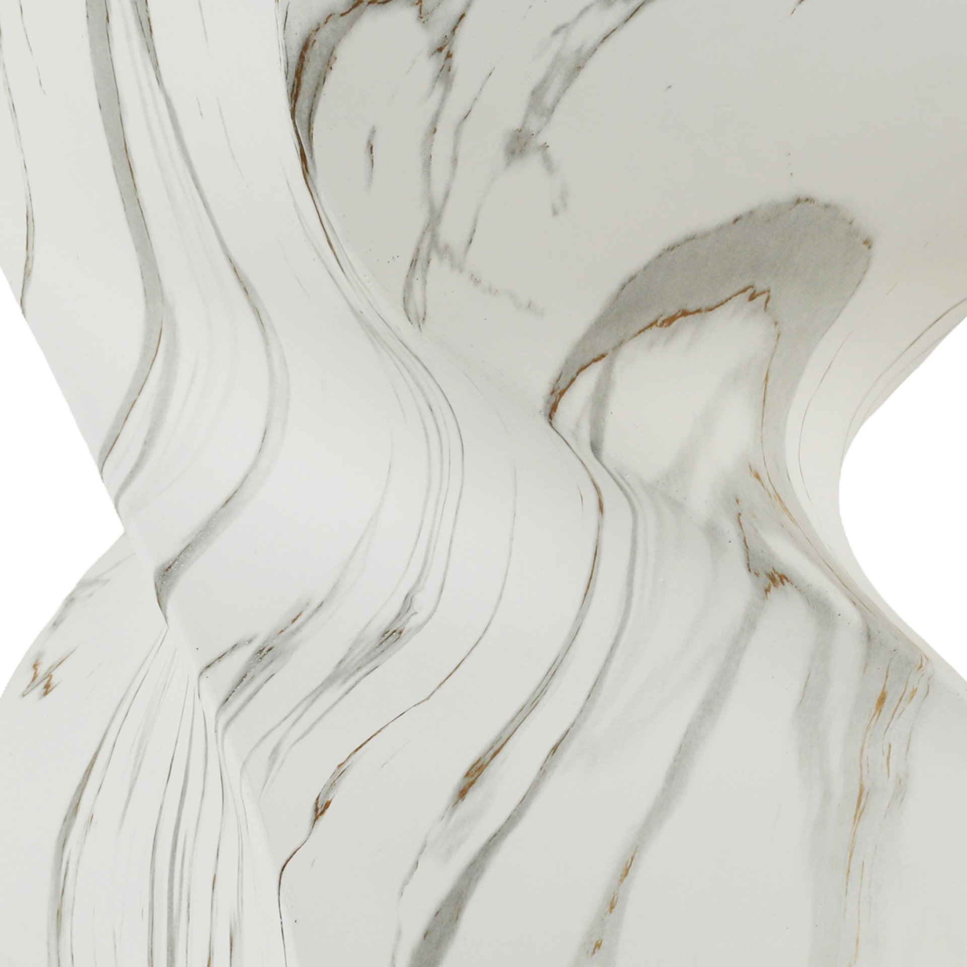 Outdoor End Table, Round Side Table For Patio And Garden - Marble - Image 7