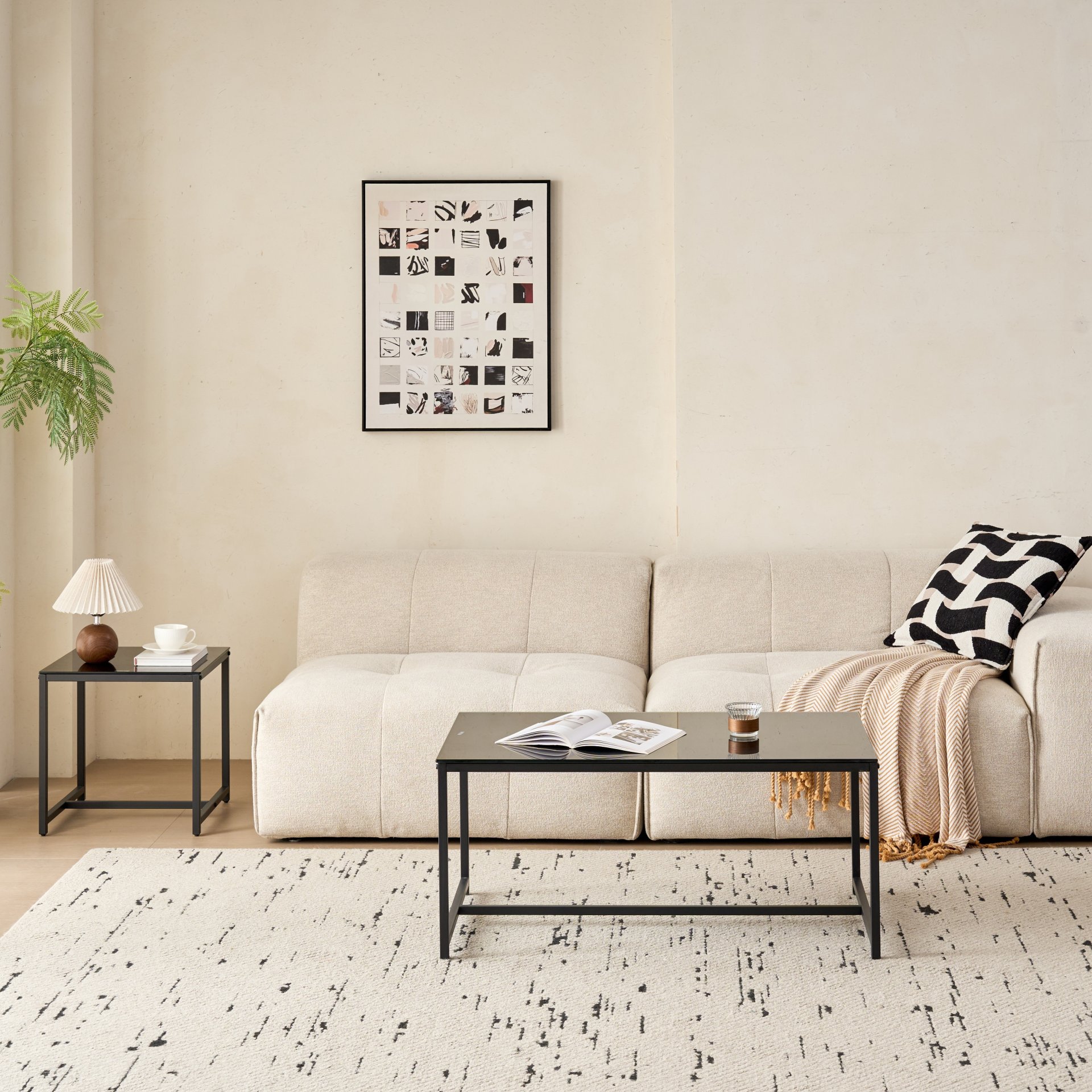 Coffee Table For Living Room - Black - Image 5