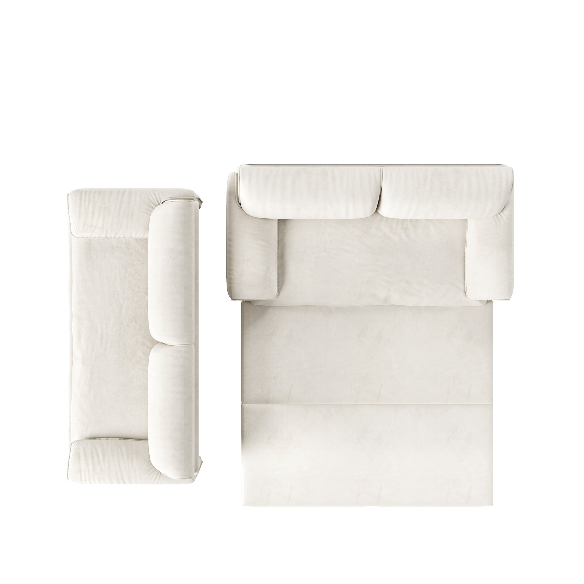 Queen Pull Out Sofa Bed, 3 In 1 Convertible Sleeper Sofa With Side Storage - Beige - Image 13