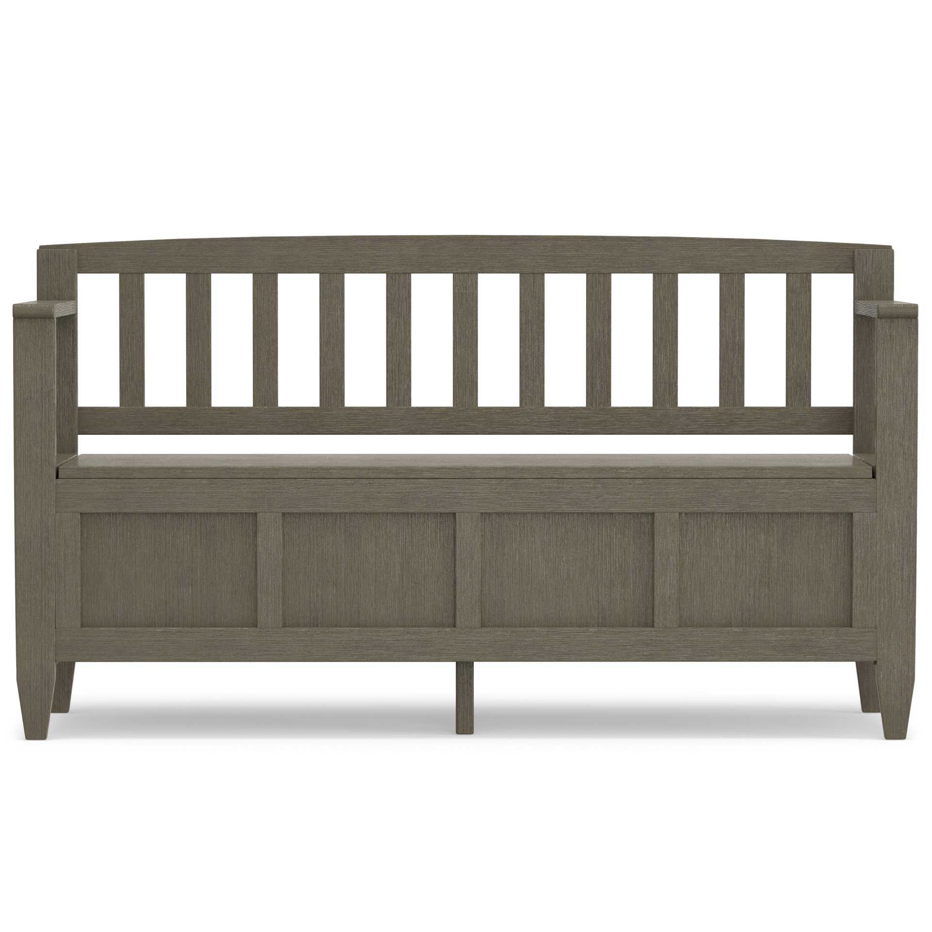 Brooklyn - Entryway Storage Bench - Farmhouse Gray - Image 13