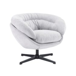 Modern Office Chair With Swivel - Gray