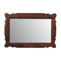 Oblong Mirror Frame - Brown
