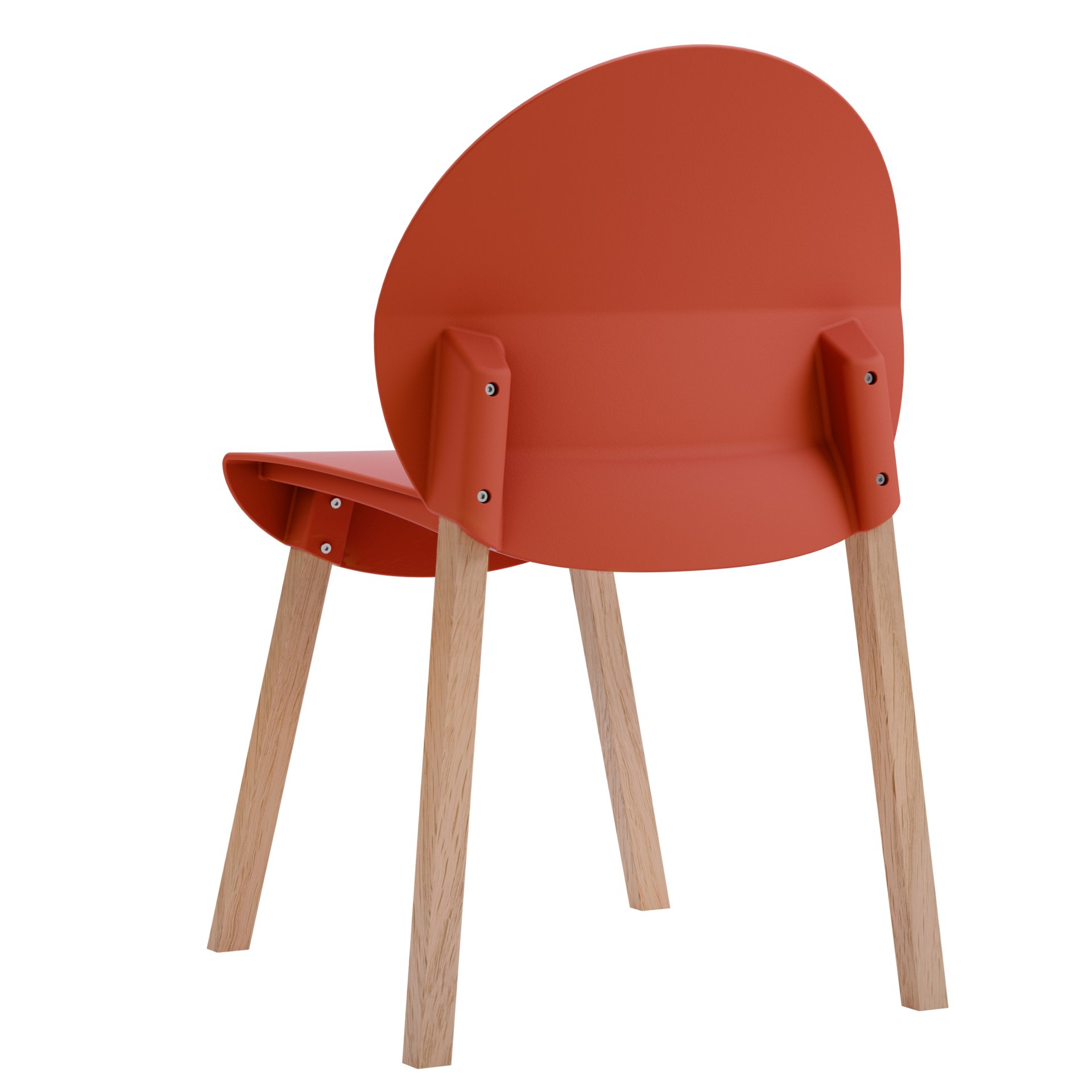 4 Piece Set Of Single Chairs With A Design Combining Modern And Traditional Elements, Durable And Comfortable - Crimson - Image 15