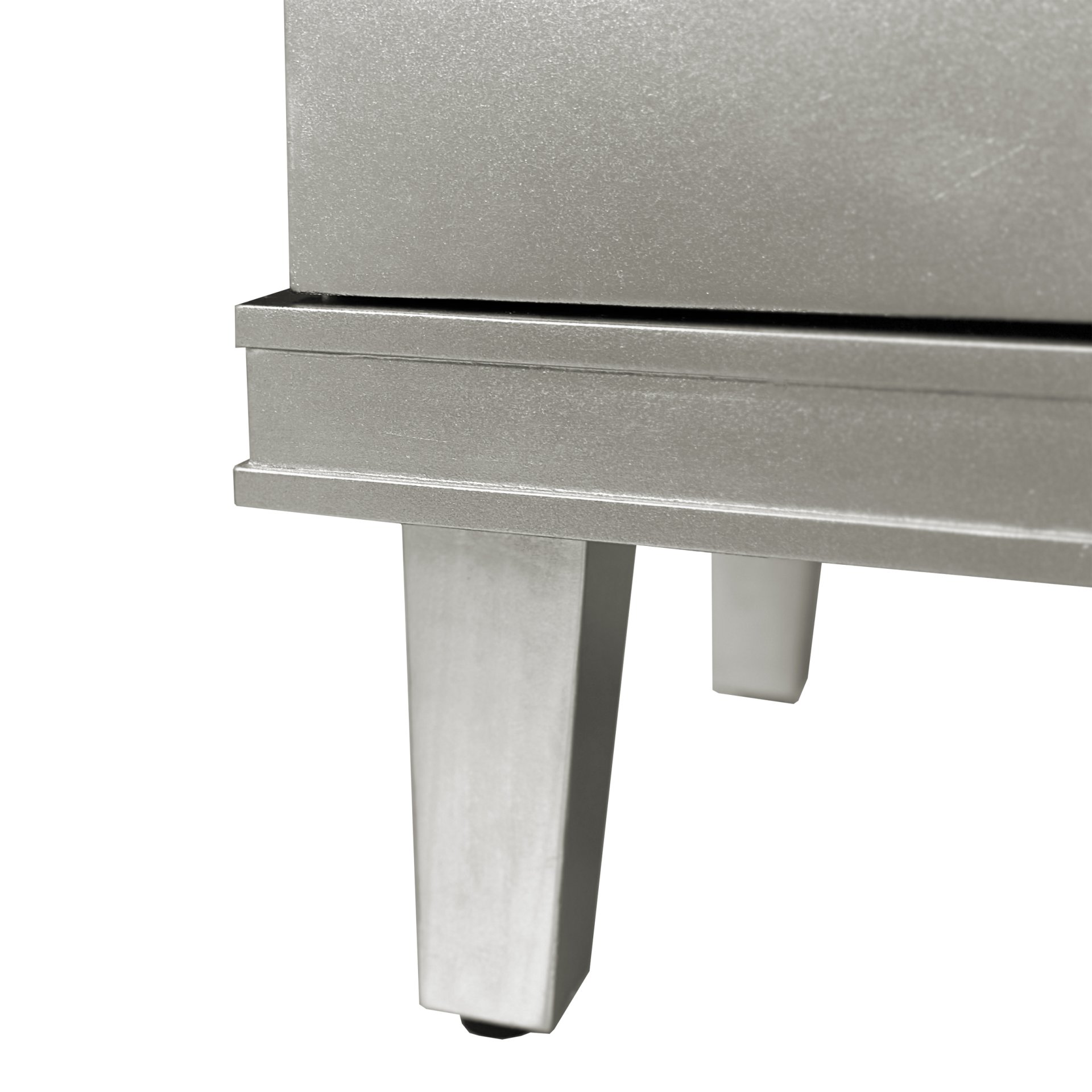 4 Door Cabinet With Adjustable Shelves, Large Storage For Living Room - Champagne - Image 10