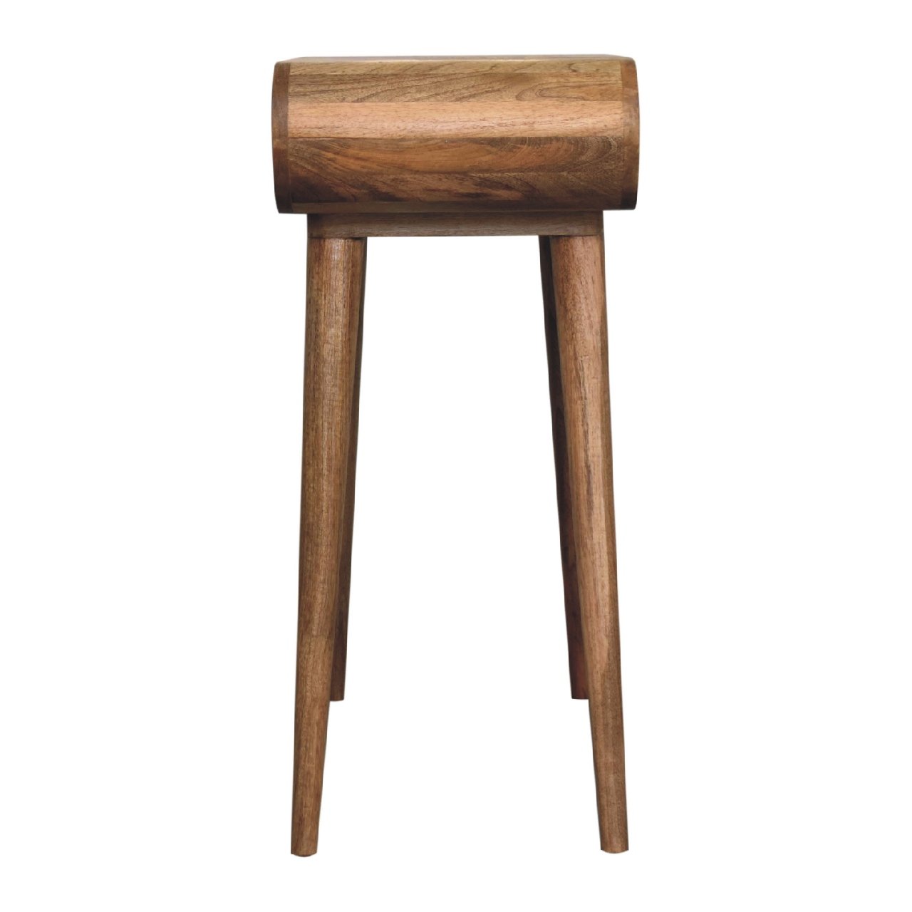 Mini Round Dressing Table - Oak - Image 8
