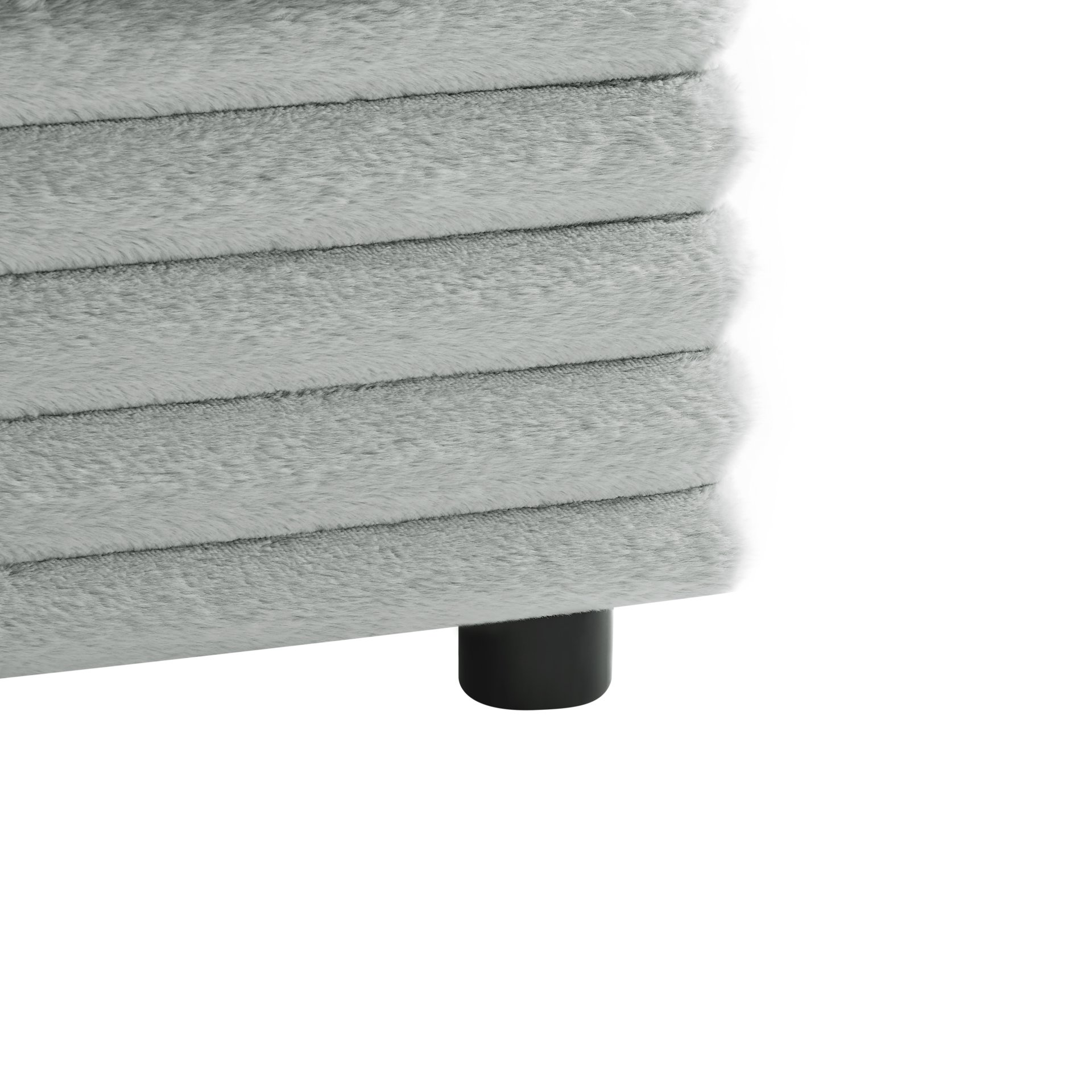 Jenny - rmless Slipper Chair - Gray - Image 4