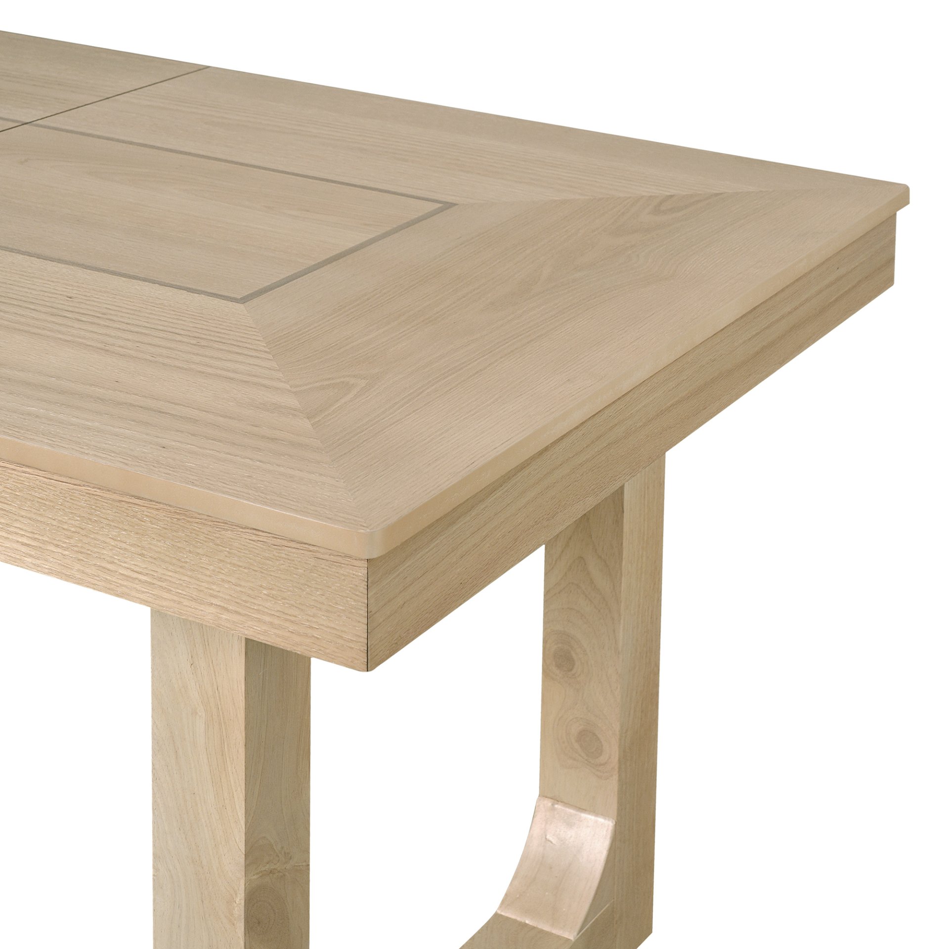 60 To 78", Extendable Dining Table, Farmhouse Wooden Kitchen Table With Removable Leaf, Seats 4 - 8 - Natural - Image 16