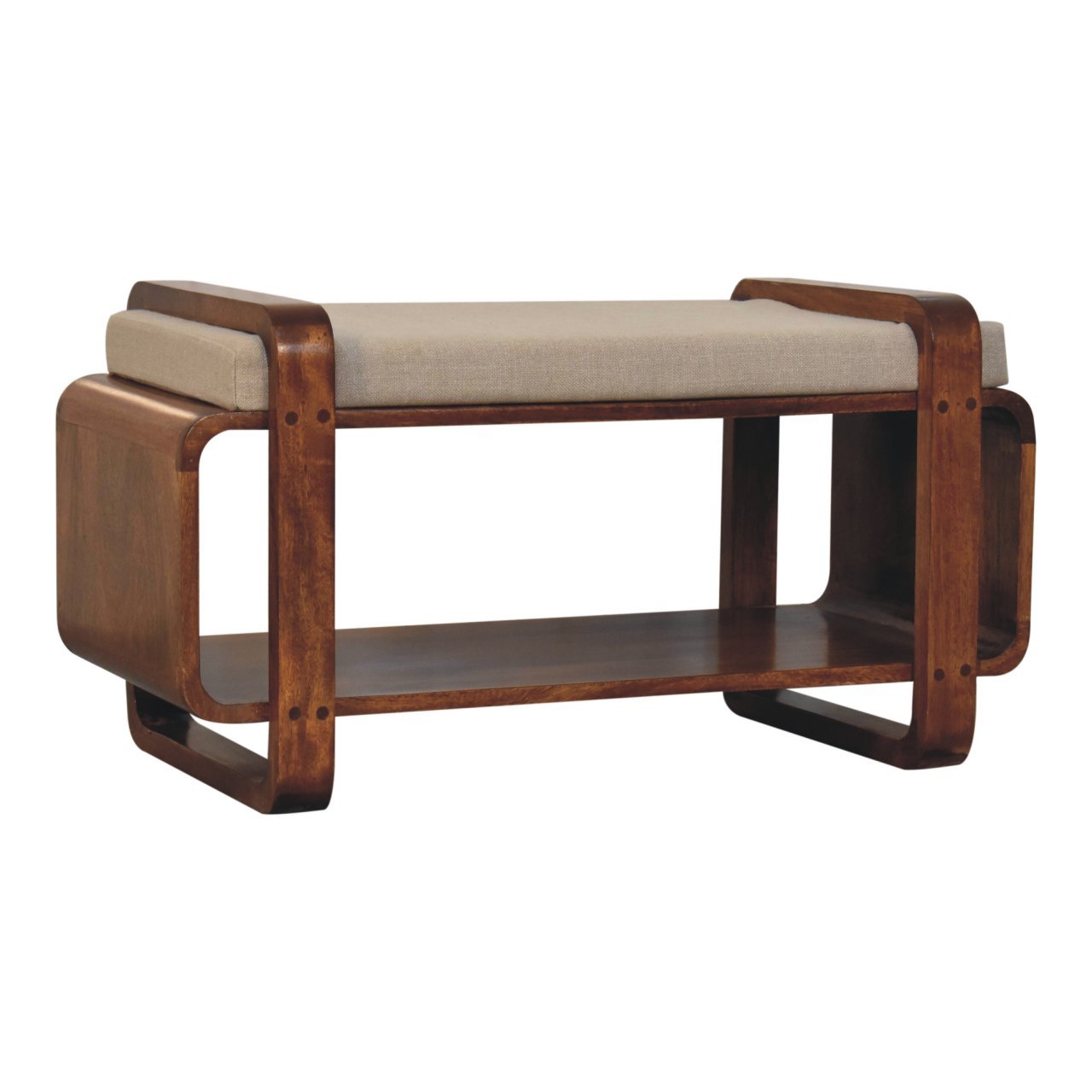 Loop Bench - Chestnut - Image 2