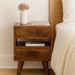 Mini Classic Multi Nightstand - Chestnut