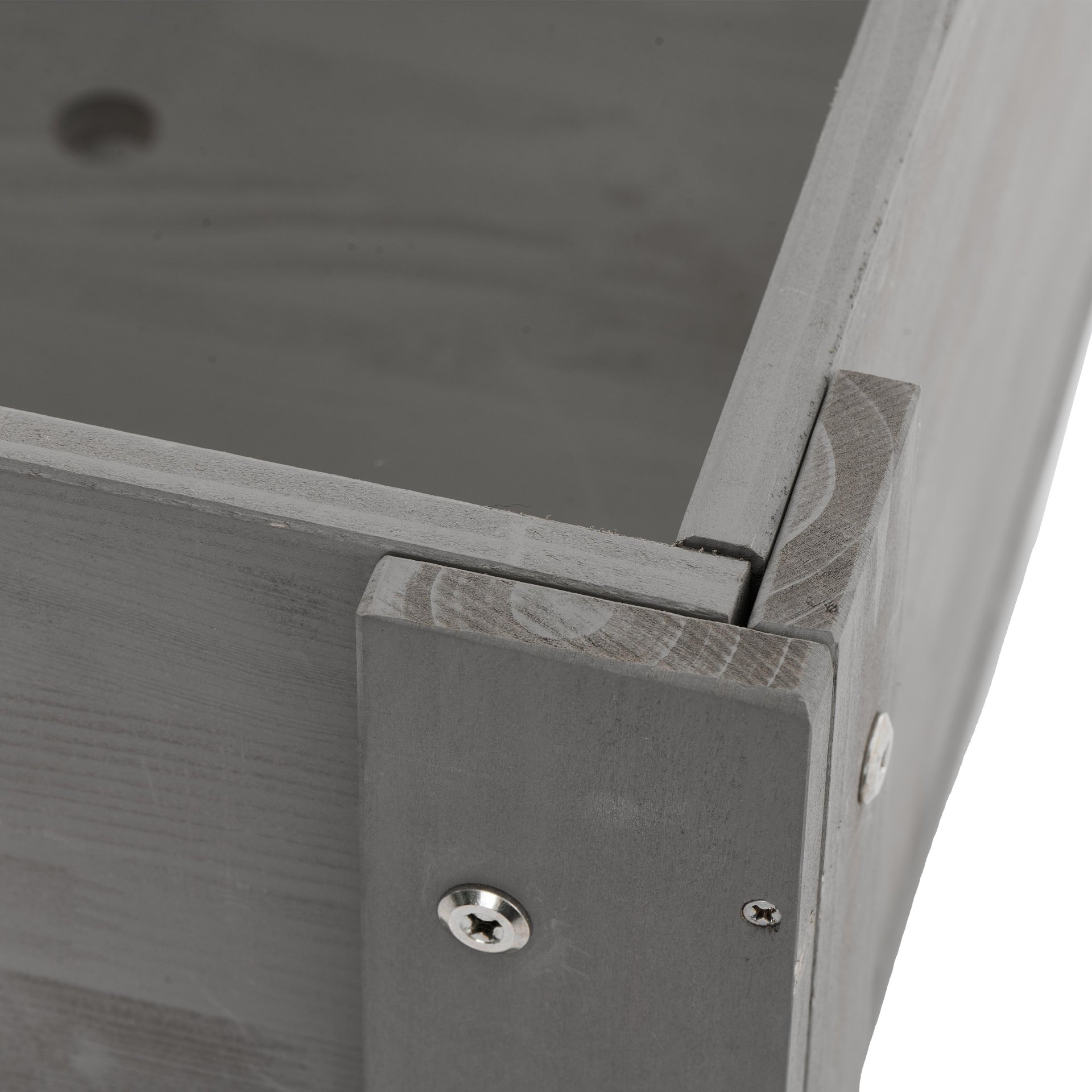 Raised Garden Bed With Legs, Elevated Planter Box For Outdoor Plants Flowers Fruits Vegetable Herb Growingg - Gray - Image 9