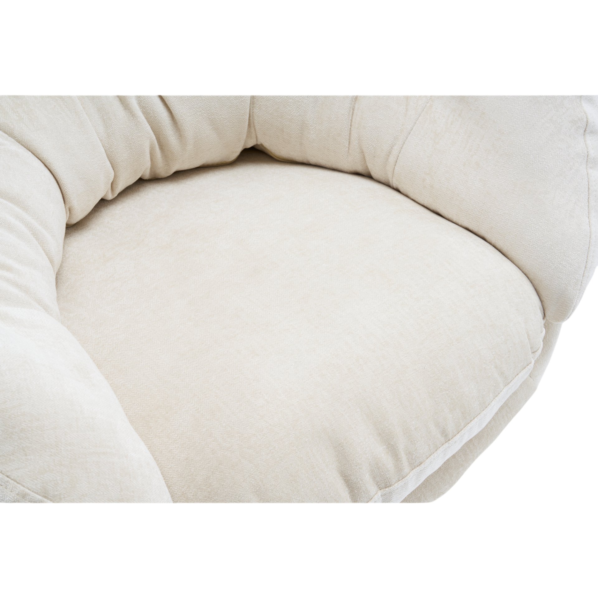 Modern Office Chair With Swivel - Beige - Image 27