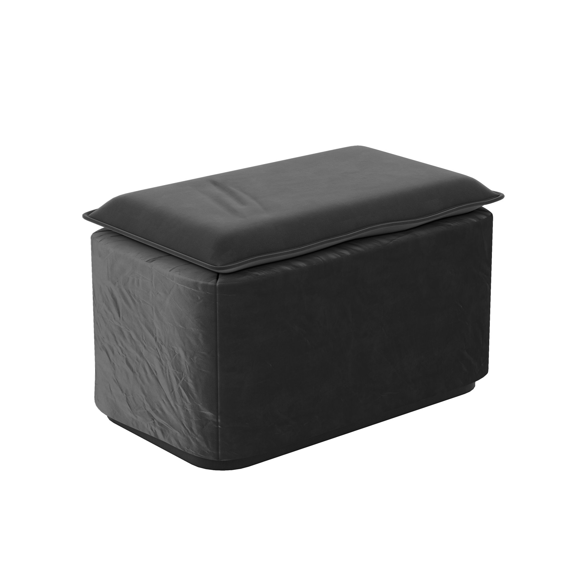 3 In 1 Pull Out Sofa Bed, Convertible Sleeper Sofa Bed, 3 Seater Sofa With Movable Ottoman - Gray - Image 25