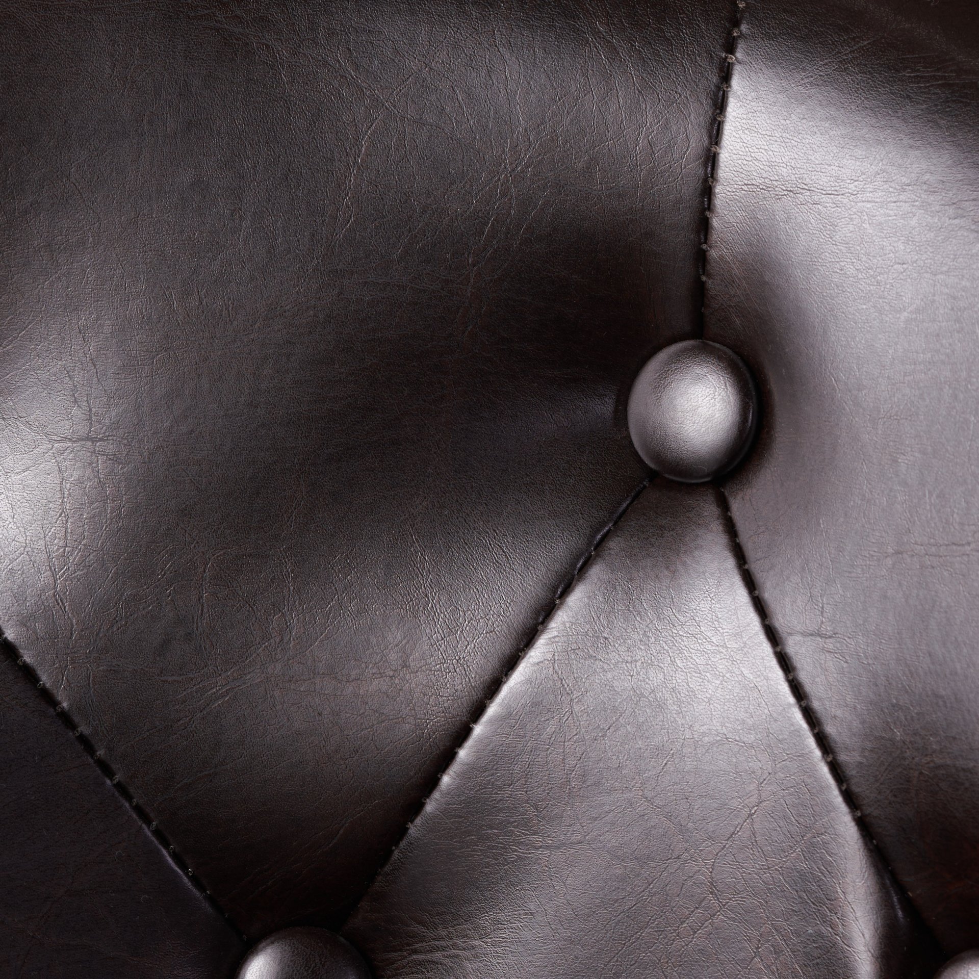 360 Degree Swivel Bar Stool With Stunning Nailhead Trim (Set of 2) - Brown - Image 12