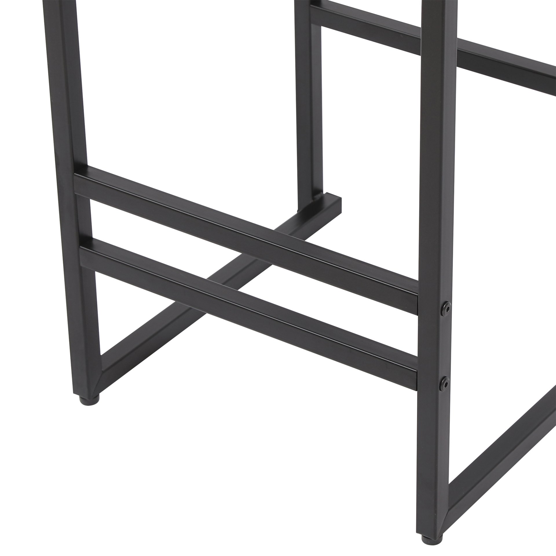 Style B, Woven Bar Stools With Backrest, Paper Rope Weave Dining Chairs For Kitchen Island - Creamy White - Image 17