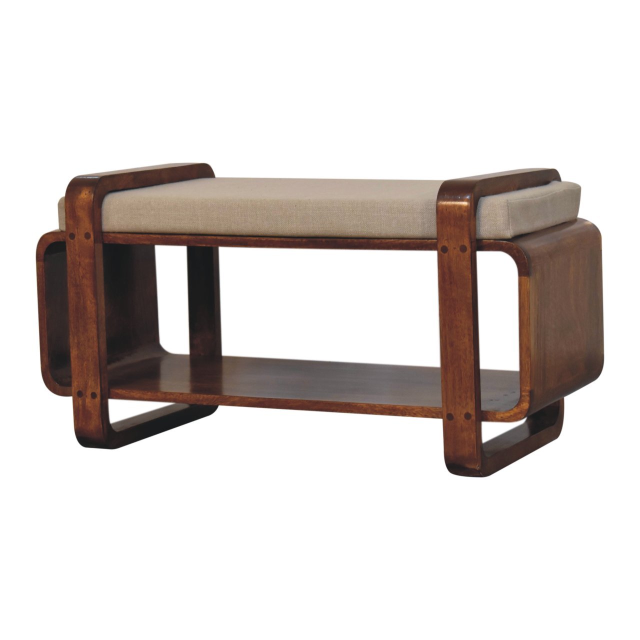 Loop Bench - Chestnut - Image 3
