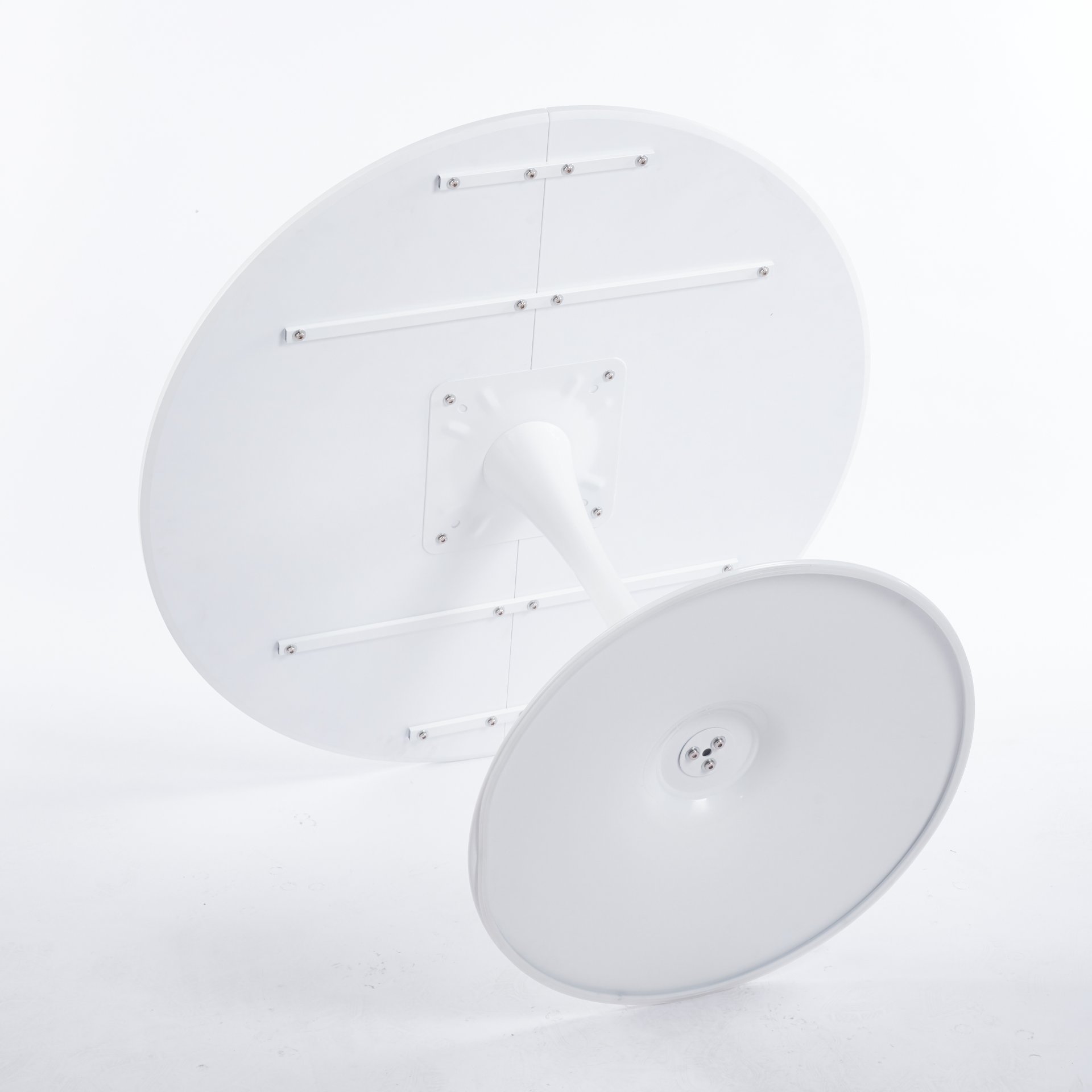 Tulip Dining Table For 4 - 6 People - White - Image 5