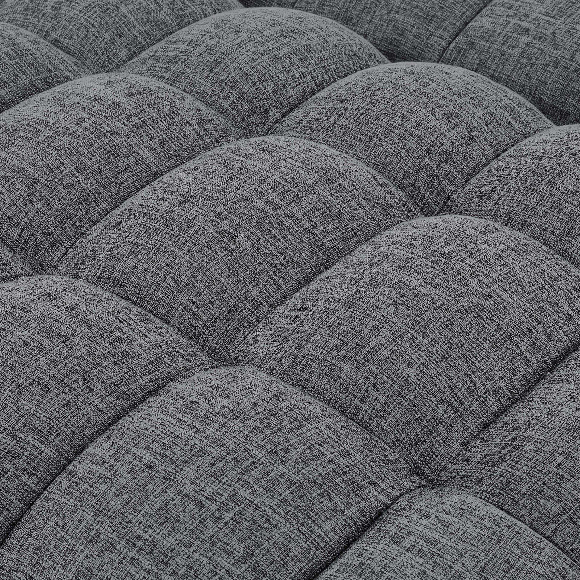 Sienna - Tufted Convertible Sleeper Sofa With Chaise - Gray - Image 12