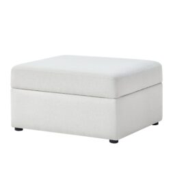 Chauncy - Storage Ottoman - Ivory