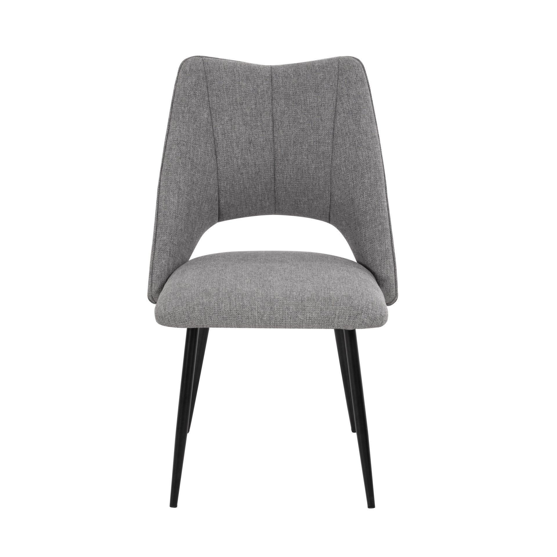 Chair With High Resilience Filling, Adjustable Feet For Kitchens (Set of 4) - Gray - Image 7