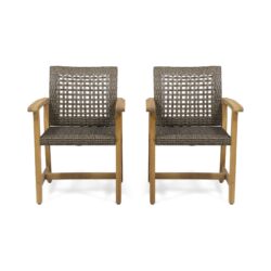 Hampton - Dining Chair (Set of 2) - Brown