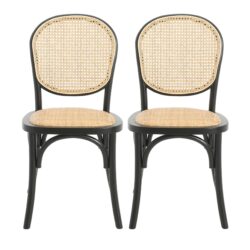 Dining Chairs (Set of 2) - Black
