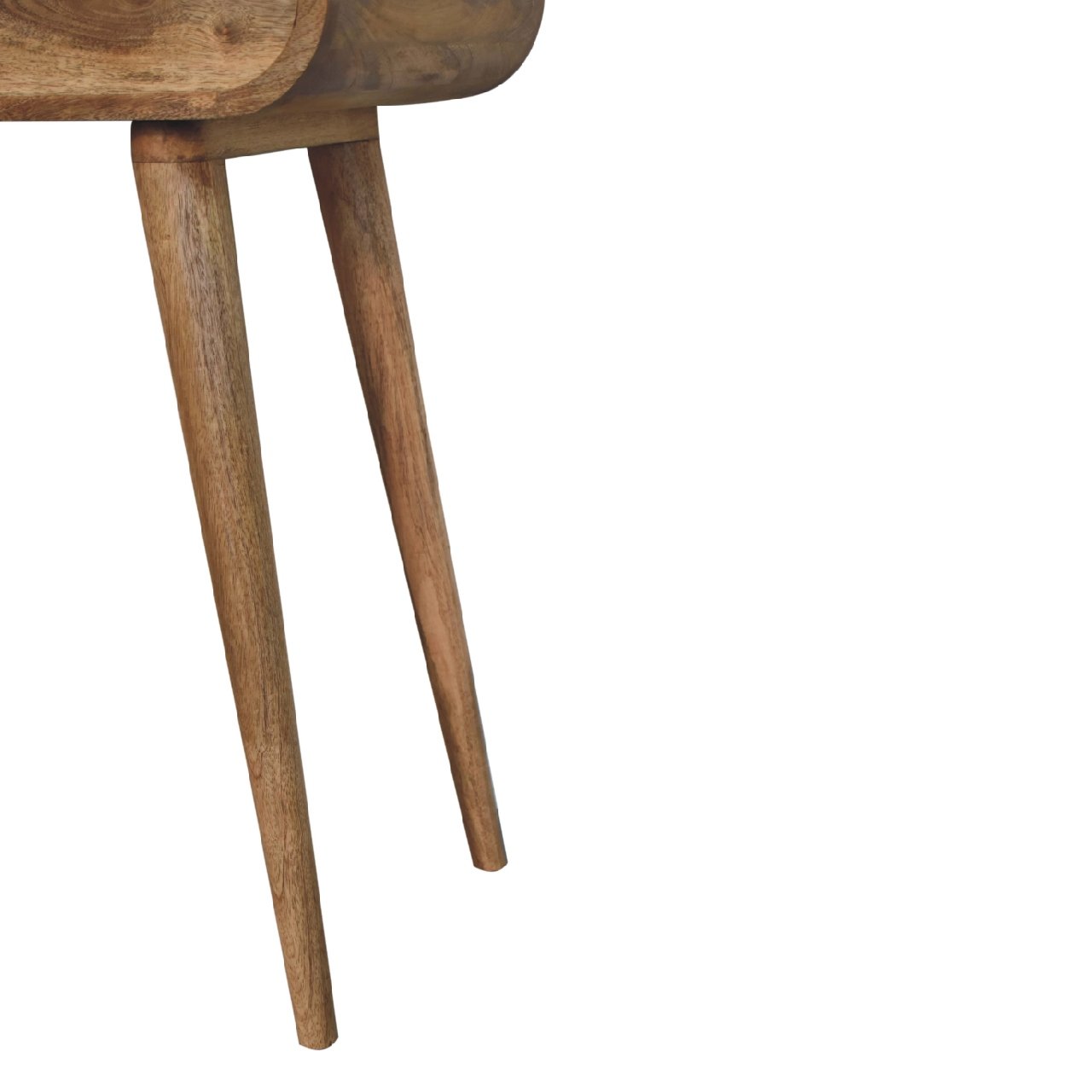 Mini Round Dressing Table - Oak - Image 5