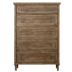 5 Drawer Chest With Construction - Taupe