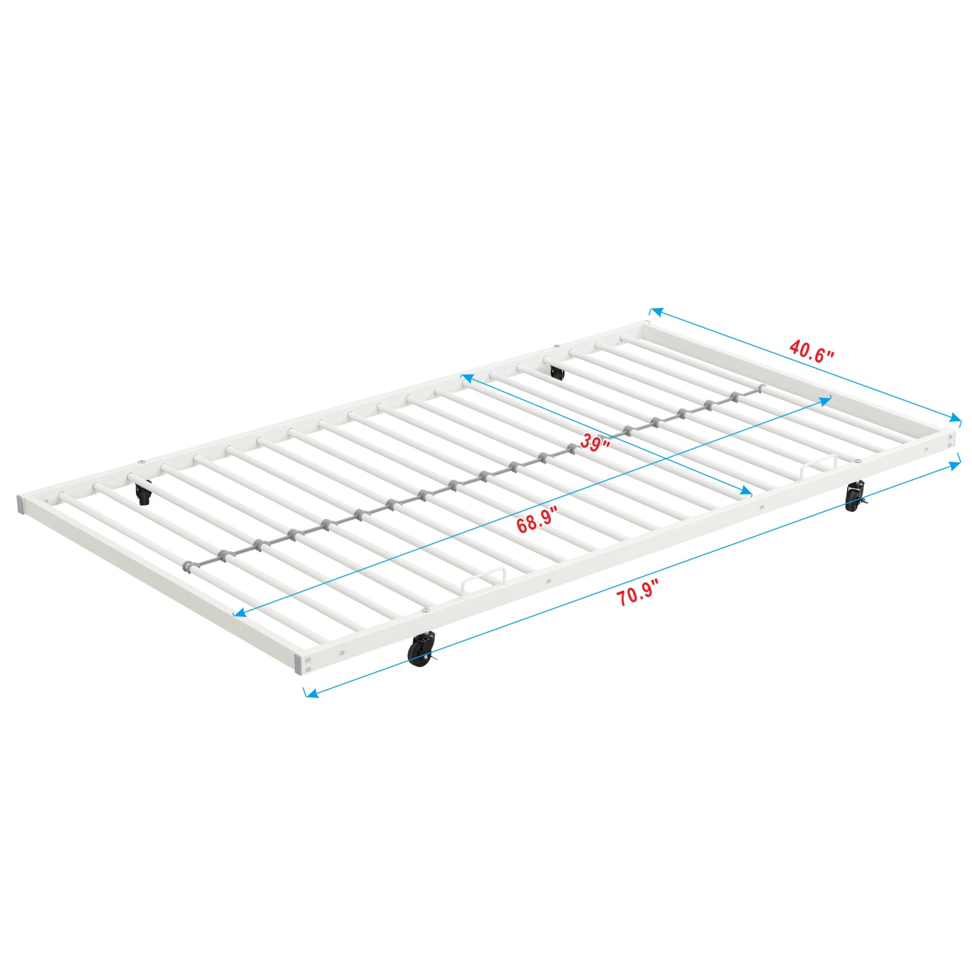 Bunk Bed With Trundle - White - Image 13