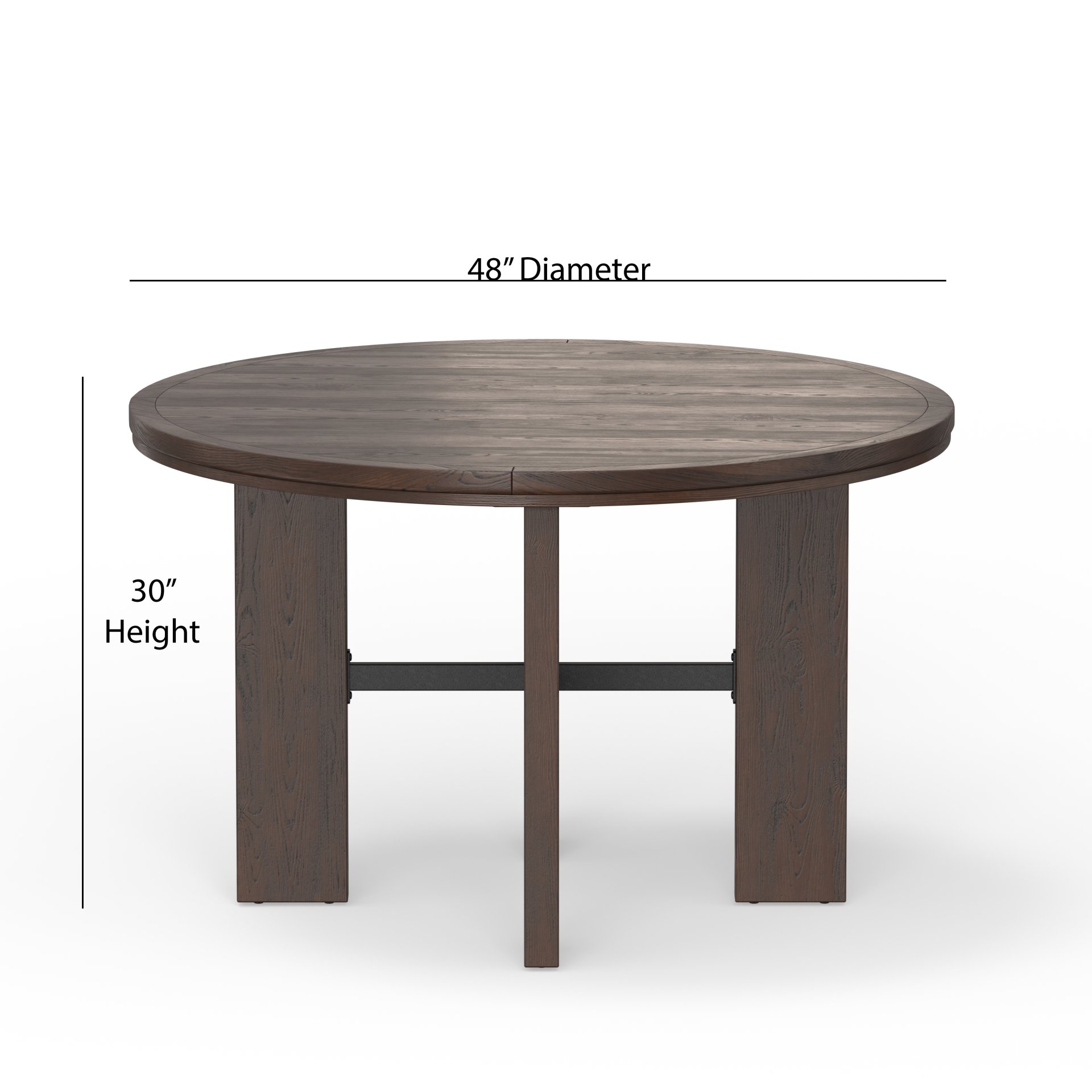 Gorman - Dining / Game Table - Walnut Brown - Image 3