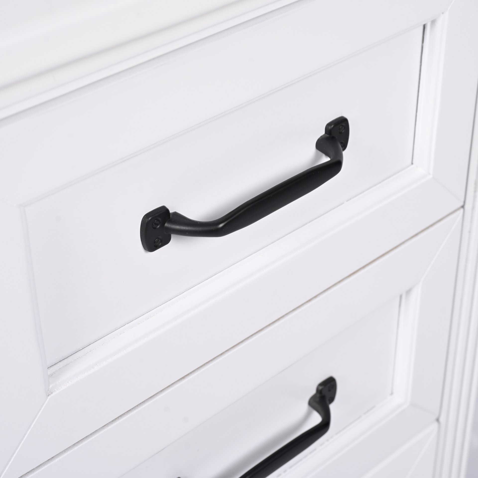 30" Bathroom Vanity With Sink, 3 Drawers, Adjustable Feet - White - Image 15