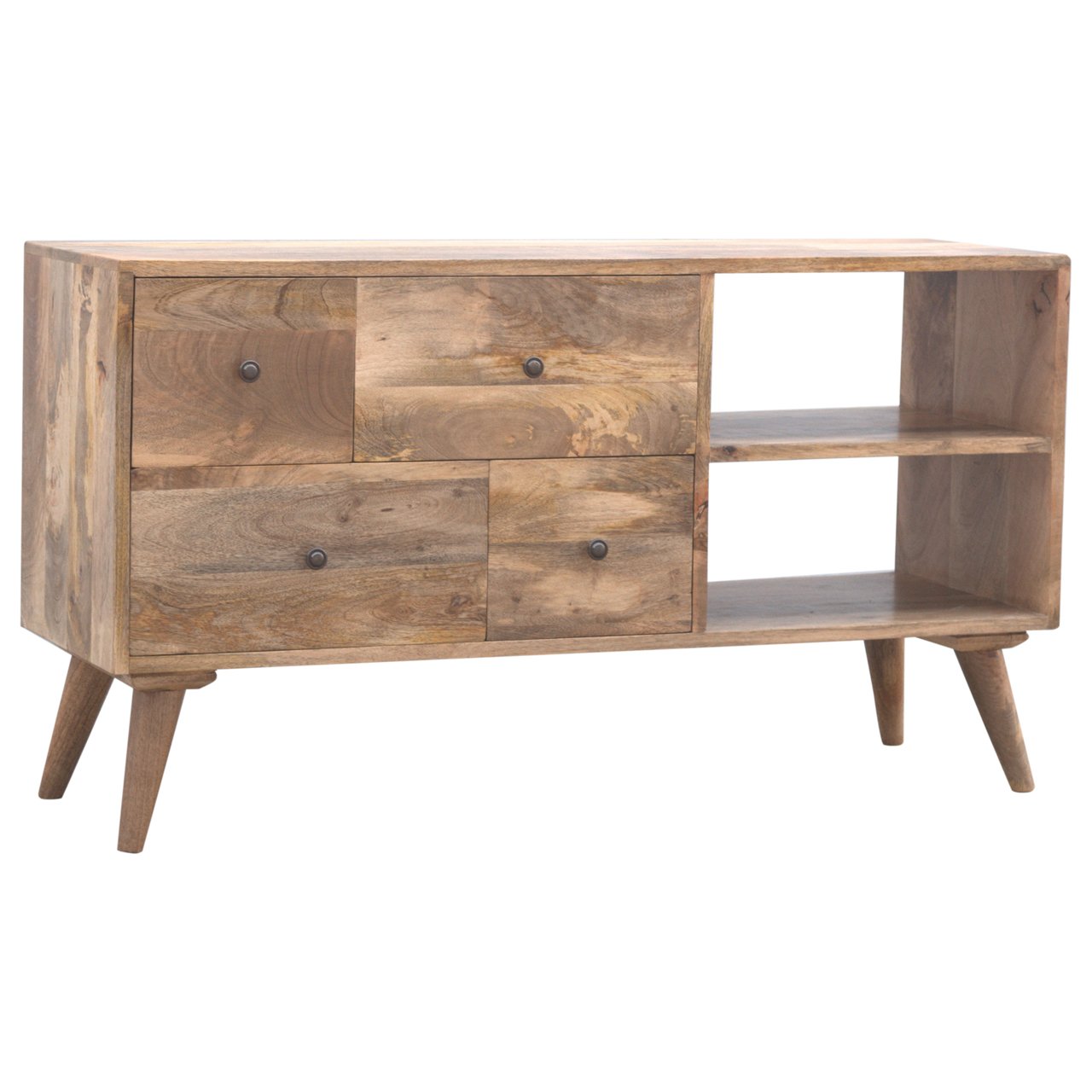 Multi Drawer Media Unit - Brown - Image 2