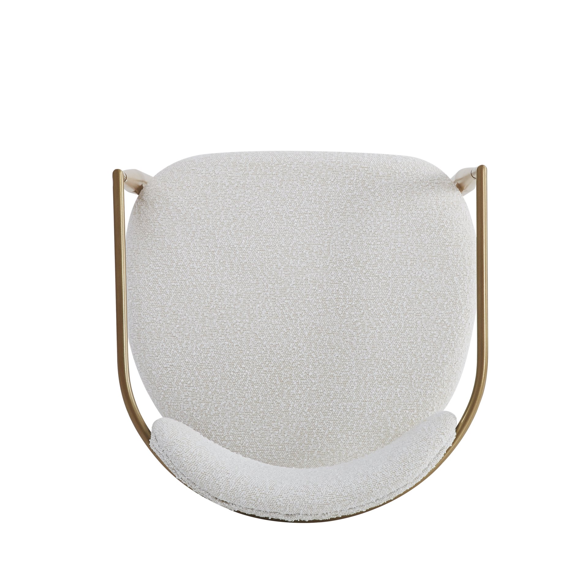 Upholstered Barstools & Back For Kitchen Island (Set of 2) - Beige - Image 11