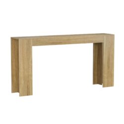 Extra Long Console Table For Narrow Hallways, Living Room - Oak