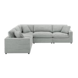Jenny - 5 Piece Sectional - Gray