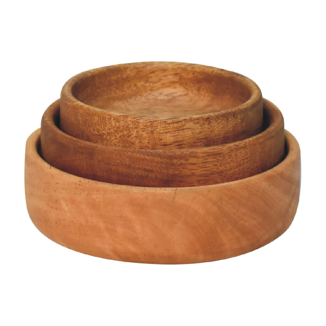 Fruit Bowl (Set of 3) - Light Brown - Image 3