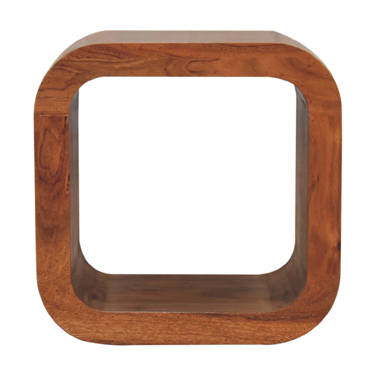 Darcy - Round Nightstand - Brown - Image 2