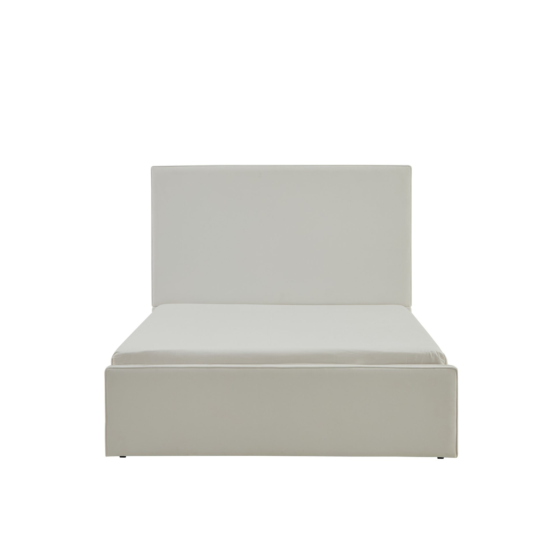 Lucas King Size Tall Headboard Bed - White - Image 8