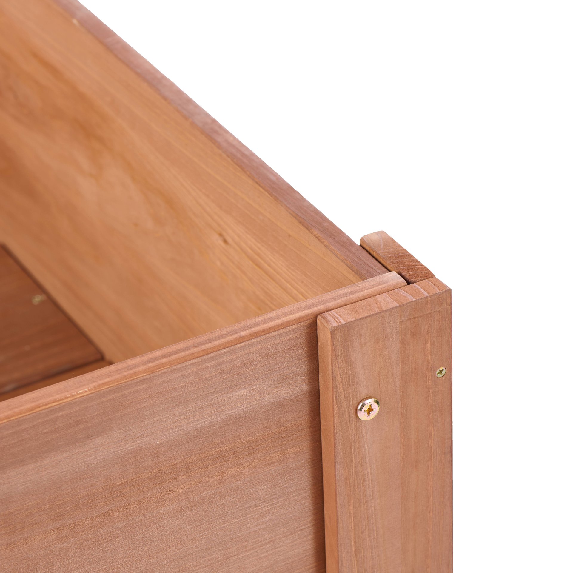 Raised Garden Bed & Legs, Elevated Planter Box For Outdoor Plants Flowers Fruits Vegetable Herb Growing - Coffee - Image 32