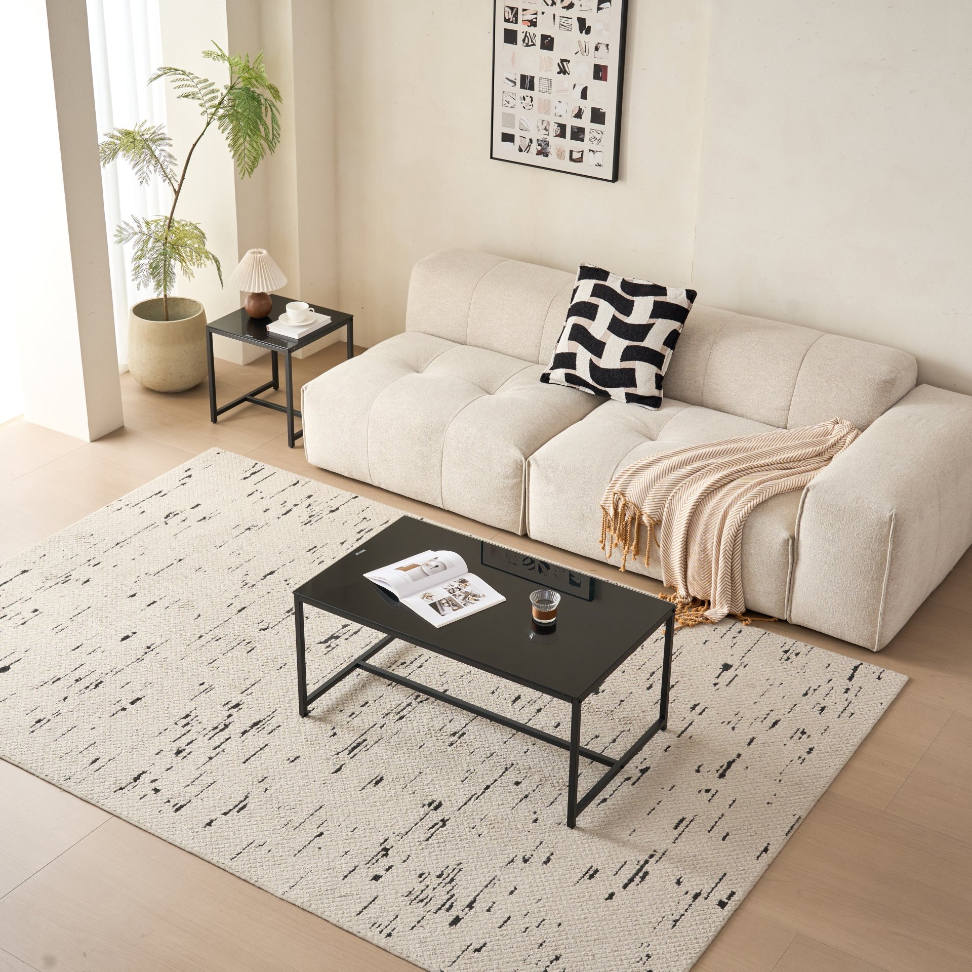 Coffee Table For Living Room - Black - Image 2