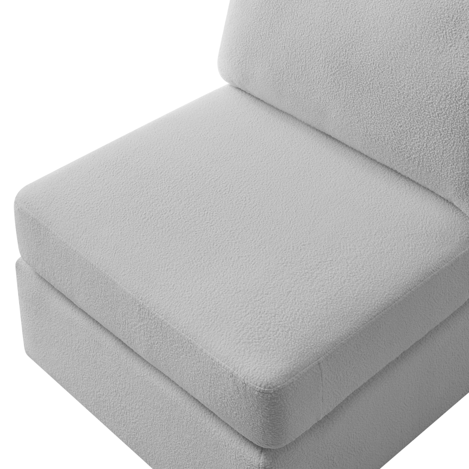 Chauncy - 6 Piece Sectional Shofa With Storage Ottoman - Gray - Image 14