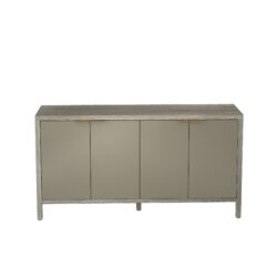 Buffet Cabinet With 4 Doors, Storage Sideboard For Living Room, Dining Room - Champagne