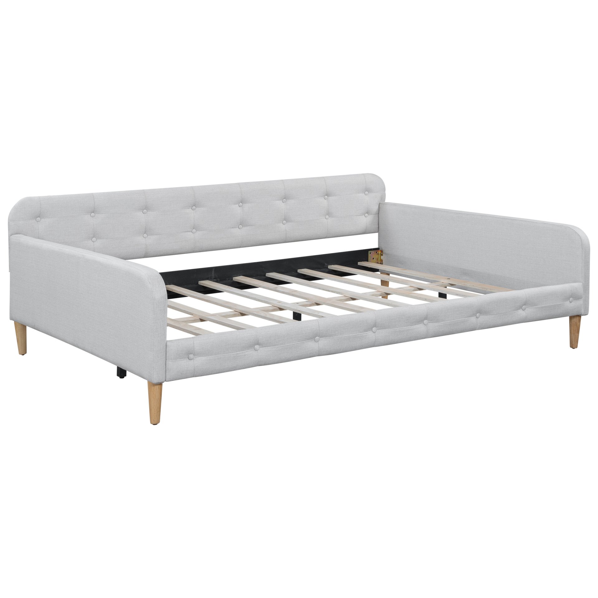Full Size Upholstered Daybed - Beige - Image 10