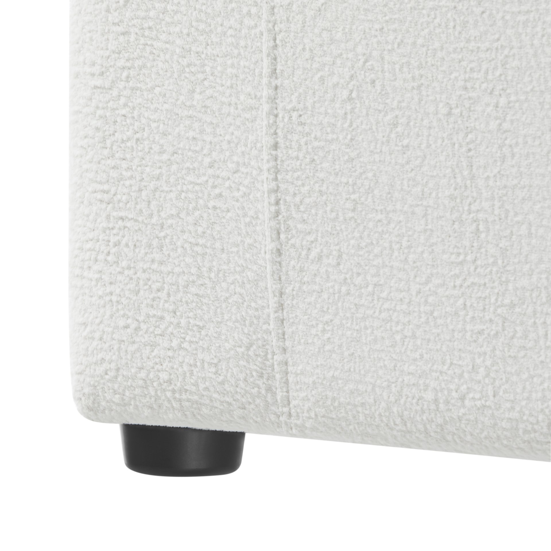 Chauncy - 3 Piece Chofa And Storage Ottoman - Ivory - Image 12