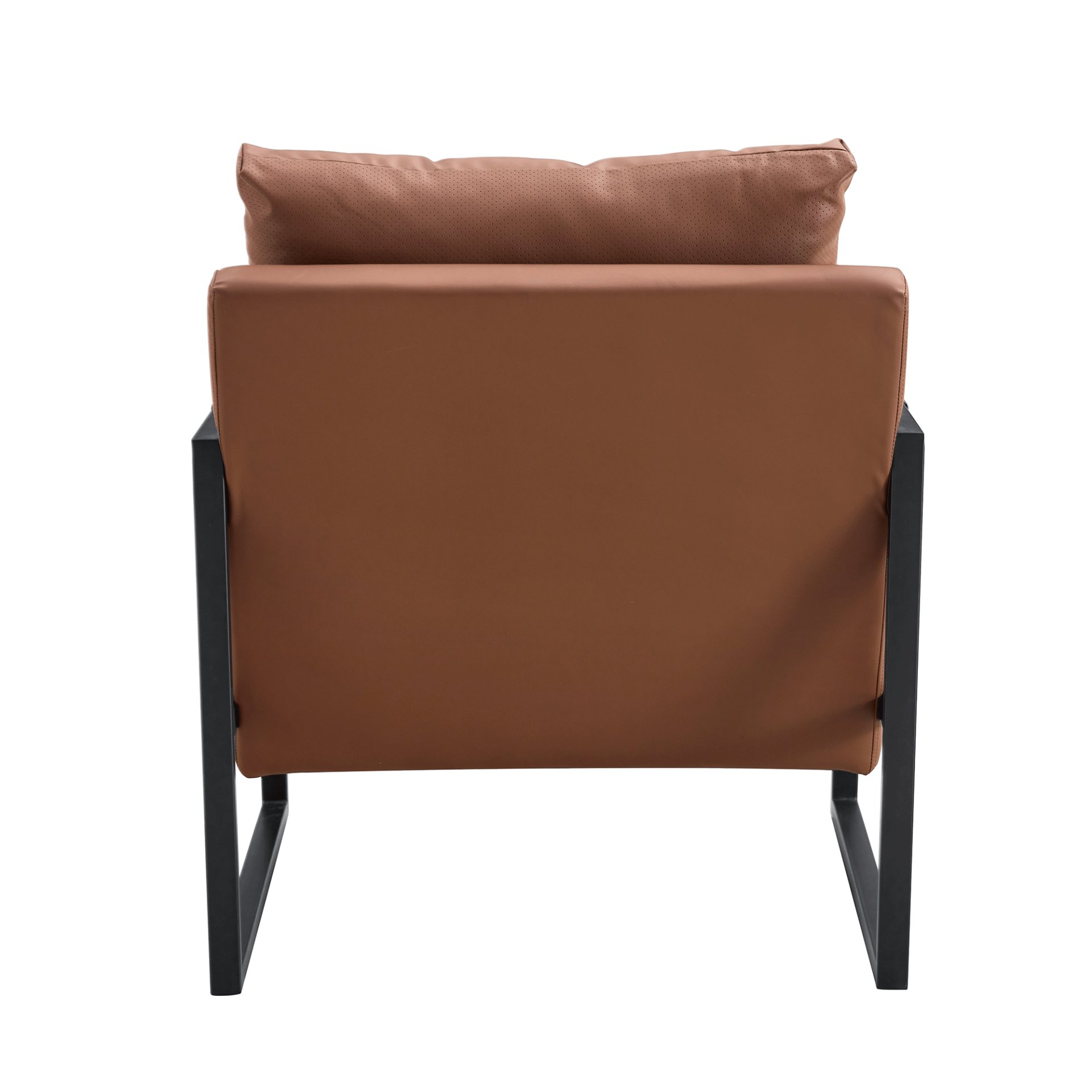 Classic Metal Frame Sofa Ergonomically Designed, A Perfect Blend Of Modern And Industrial Styles - Brown - Image 22