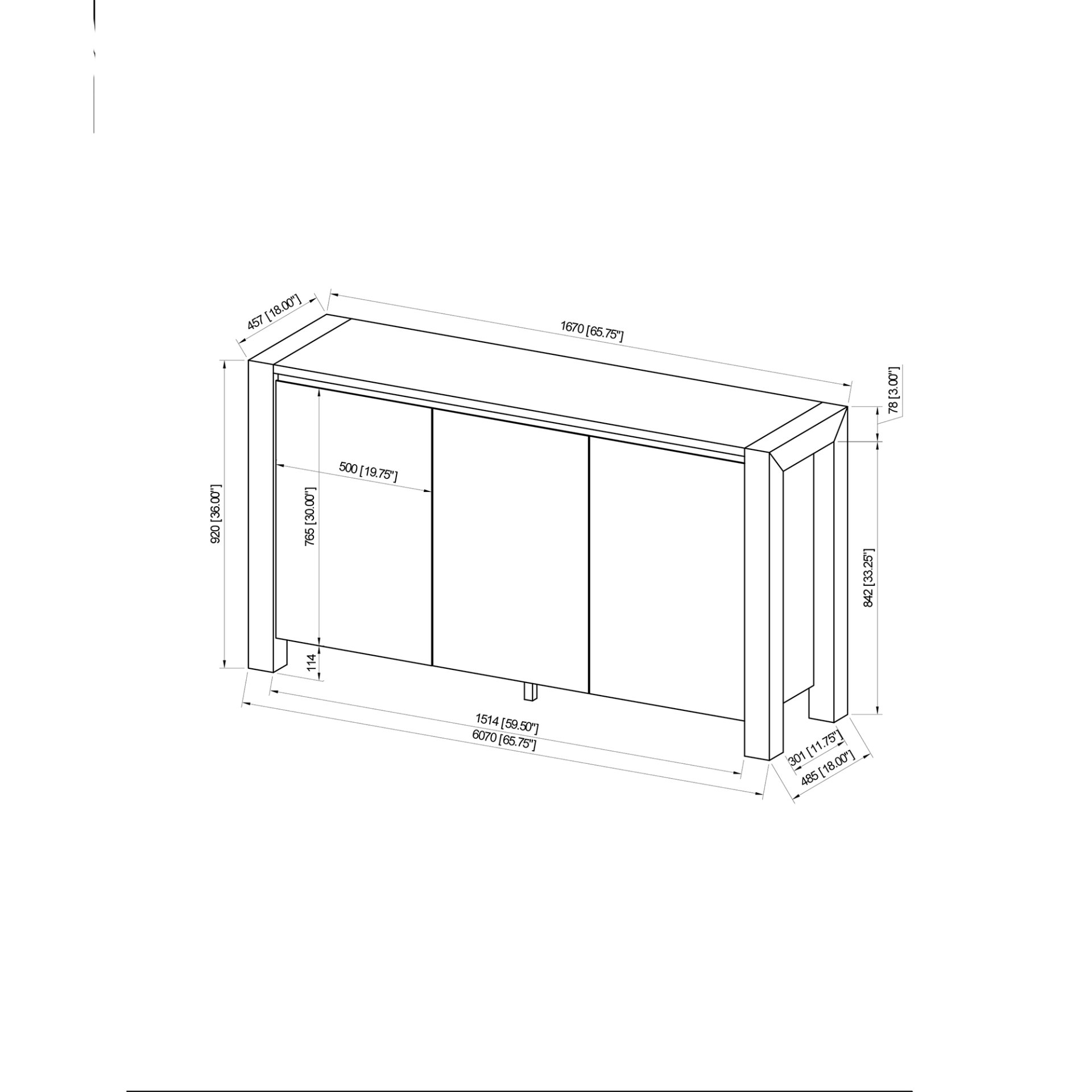 Vanilla - Buffet - Beige / Light Natural - Image 3