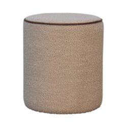 Serenity - Round Footstool - Cream