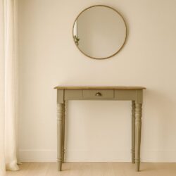 Hand Painted Writing Desk - Gray