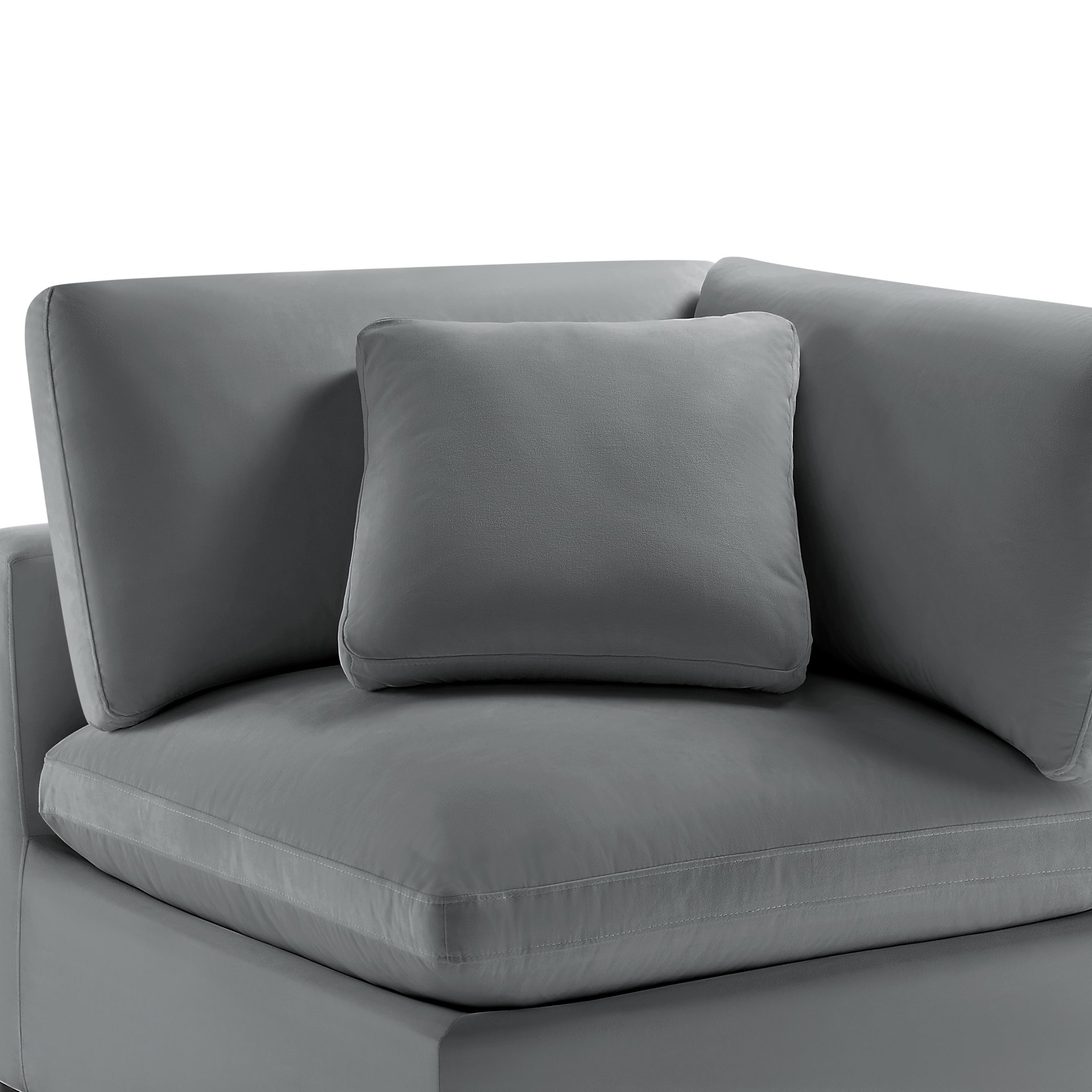 Caylie - Modular 2 Piece Sofa - Charcoal - Image 7