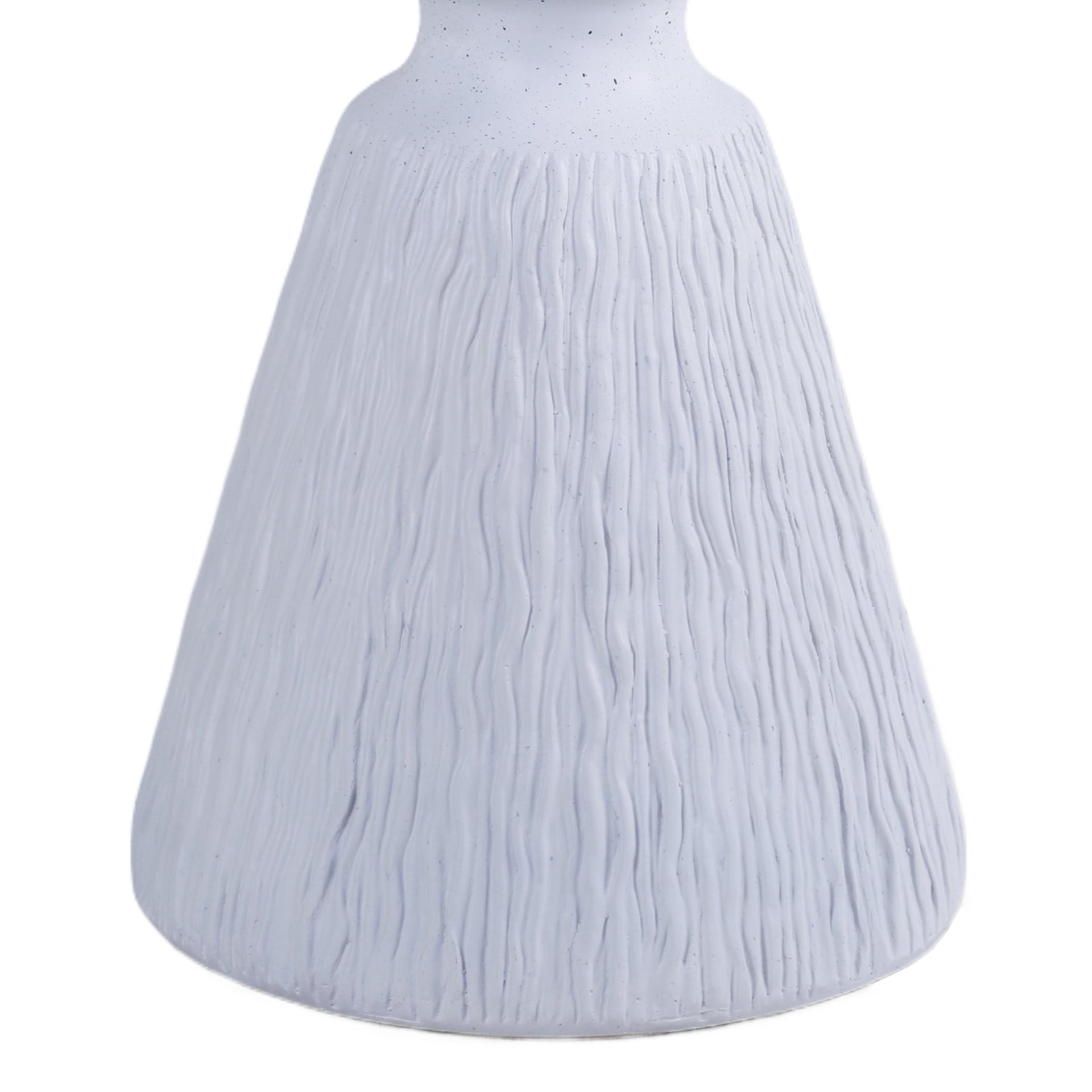 Outdoor End Table, Round Garden Stool - Aqua Gray - Image 8