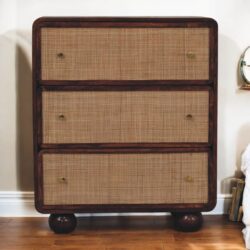 Woven Chest - Brown
